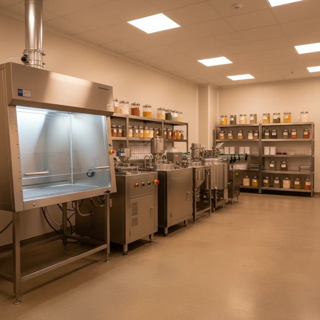 Inside Nature Lion's CFIA-licensed food manufacturing lab
