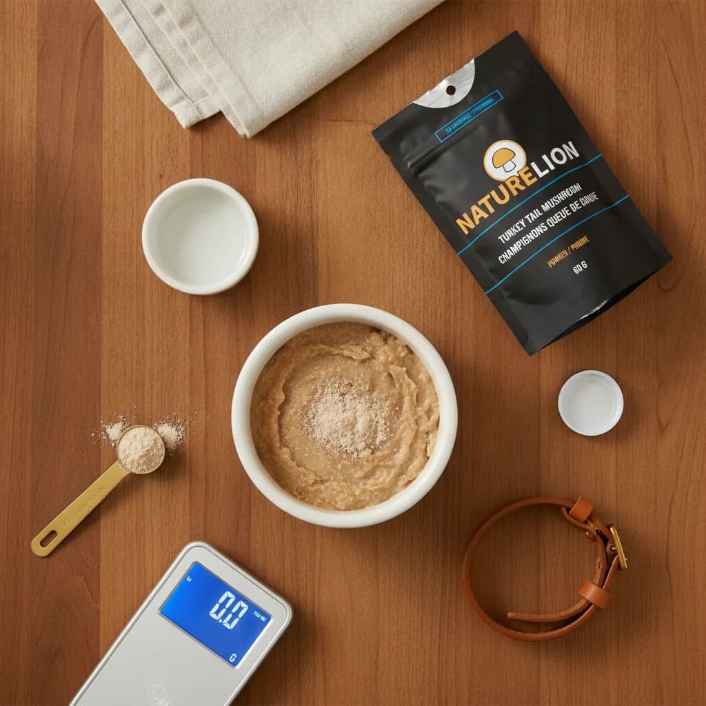 Mushroom powder for cats use case