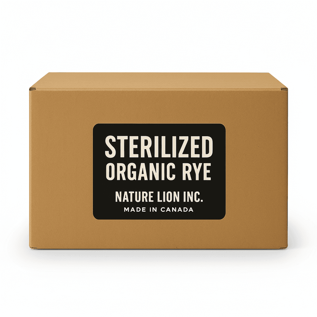 Sterilized Organic Millet Grain Bags | 6-Pack product photo