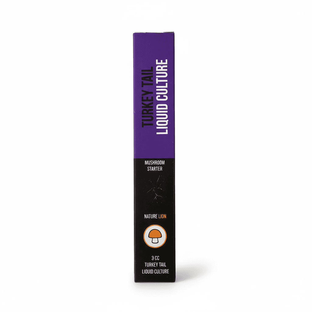 Turkey Tail Mushroom Liquid Culture 3cc product photo