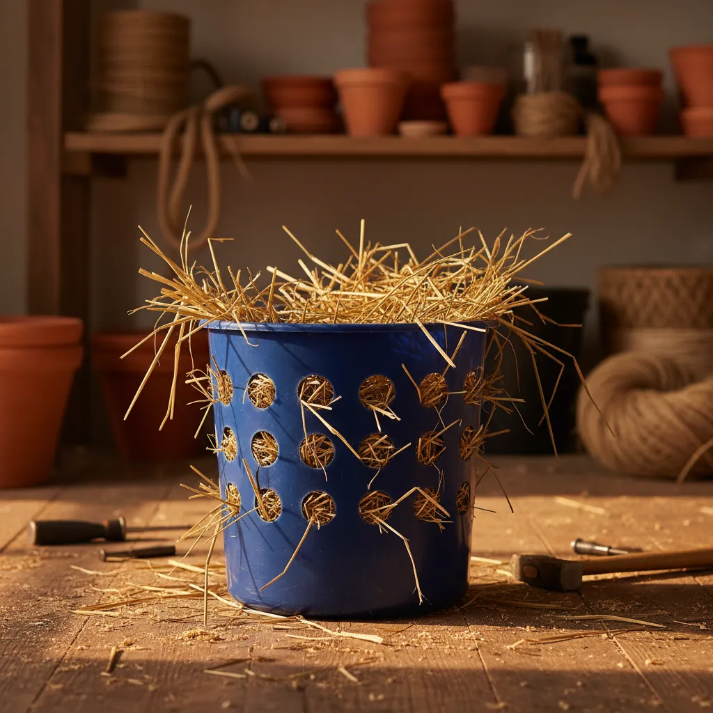 Bucket tek setup — a simple DIY method for growing oyster mushrooms